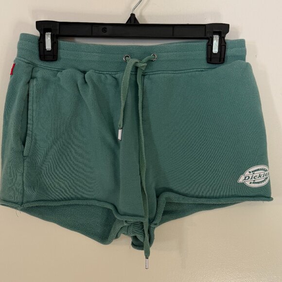 Dickies Teal Sweat Shorts - Picture 1 of 3
